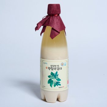 황칠막걸리 9도 750ml 섬달천 여수 탁주 최영자 대한 명인