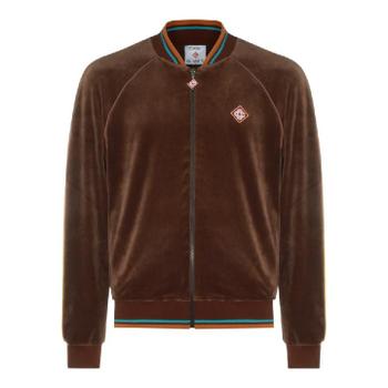 [해외] 카사블랑카 MPF26JTP42101 Brown BROWN VELOUR TRACK SWEATSHIRT