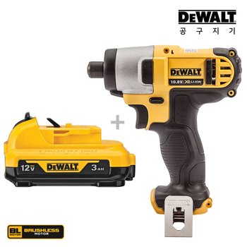 12V 3.0Ah 컴팩트 전동 충전 임팩 드라이버 DCF815N+DCB124