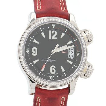 [구구스]중고명품 예거르꿀뜨르 마스터 컴프레셔 다이아 스틸 시계 (NO 10330915)