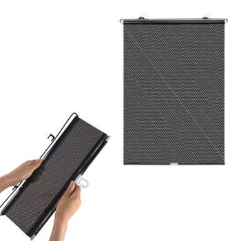 자동차 자외선 차단 큐방 블라인드 창문 거실 롤업 햇빛가리개 차광막