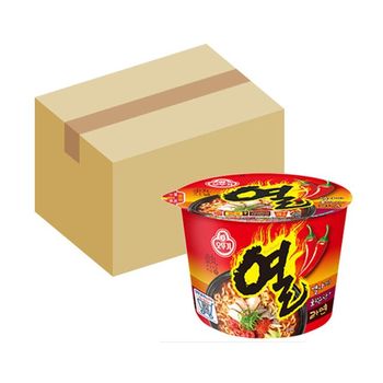 (오뚜기) 열라면 큰컵 105g 12개입 (BOX) 컵라면 대컵