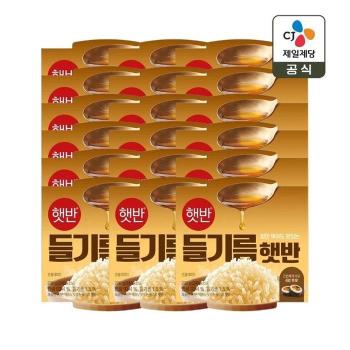 햇반 들기름햇반 200g x18개 (S51747906)