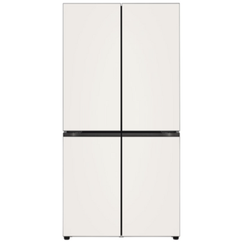 LG 디오스 오브제컬렉션 2024 베이직 875L 글라스 베이지4도어 M875GBB0...