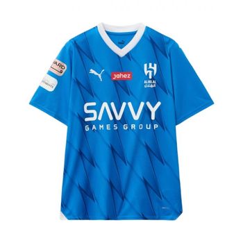 [해외] Puma Al Hilal Football Home Neymar Jr Replica Jersey Ignite Blue White 푸마 알힐랄 풋볼 홈