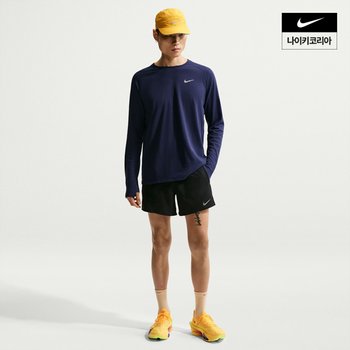 남성 나이키 스트라이드 드라이 핏 5인치 브리프 라인드 러닝 쇼츠 IF2039-010