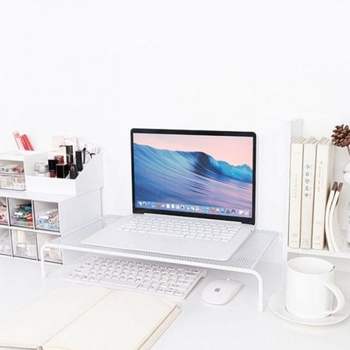 대형 베이직 와이드형 모니터 받침대 올데이 1단 책상