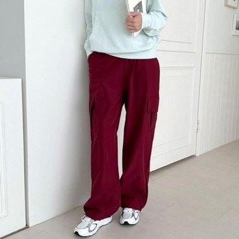 [라일리여성의류] Rly Y2K 레이디스 밴드 하의 트렌디 코드루즈 바지