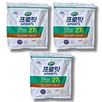 [보리담다] 셀렉스 프로핏 파우더 초콜릿 1kg 23일분 3개