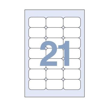 세모네모 전찐산 라벨지 C-3004 주소라벨 100매 21칸