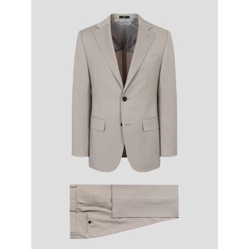 [갤럭시] 울 솔리드 슬림핏 수트 세트 - 베이지 (GA6201X05A) (PS00137998A)