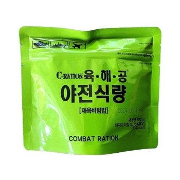 야전식량 제육비빔밥 참미푸드 100g x 20개