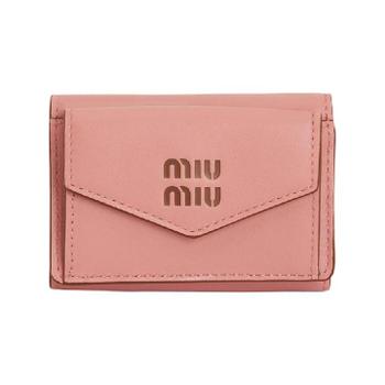 [해외] 미우미우 숏 월렛 핑크 5MH021-2CV6-F04AN