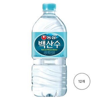 농심 백산수 1L 12개 (49827117)