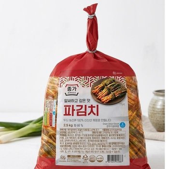 [종가집] 종가 알싸하고 깊은맛 파김치 2.5kg 별미양념 황금 비율