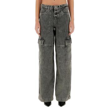 [해외] 25SS 마이클 코어스 스트레이트 팬츠 MR5905H5G2 GREY