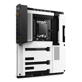 [해외] NZXT N7 Z690 ATX 마더보드 (Intel Z690 칩셋 탑재)(White) 풀 커버 버전 N7-Z69XT-W1 MB5831