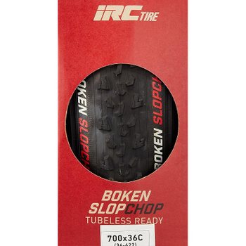 [해외] 아이알씨 타이어(IRC tire) 자전거 타이어 BOKEN SLOPCHOP 튜블리스 레디 700×36C