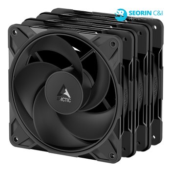 [서린공식] ARCTIC P12 Pro Reverse PST 서린 블랙 3팩