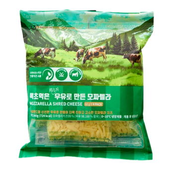 이스트밸리 목초먹은 우유로 만든 모짜렐라 피자치즈 240g