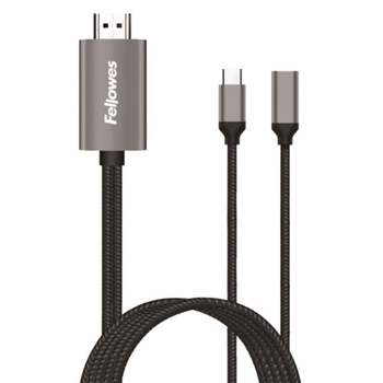 펠로우즈)C타입 to HDMI 미러링 케이블 프로(2M/80009) 사무용품 전기용품 충전용품 젠더