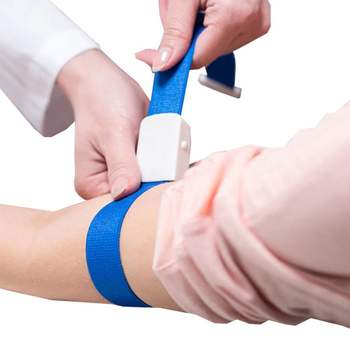 B원터치 지혈대 지혈밴드 체혈밴드 토니켓 손따기줄