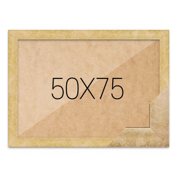 퍼즐액자 50x75 고급형 우드 골드 (누니액자)