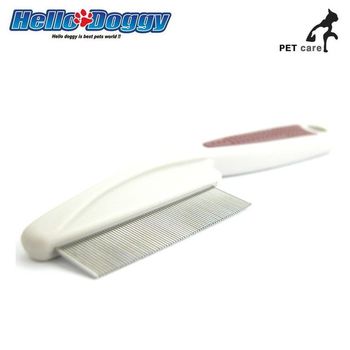 강아지 애완용 일자빗 헬로도기 미니 브러쉬 반려동물 전용 빗 메이크업도구