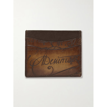 25 FW 벨루티 Tan Bambou Leather Cardholder   tan   One Size TP571346229