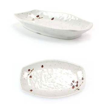 멜라민 216ECZ59 한정식 찬기 반찬그릇 20.7x12.2cm 22호