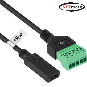넷메이트 LB80PO88 NM-TG07 USB2.0 CF 터미널 블록 케이블 1m