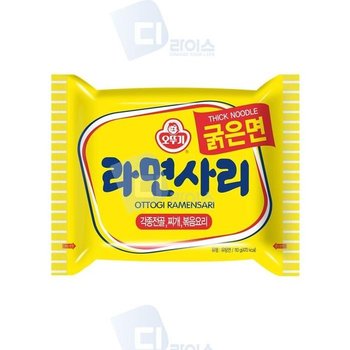오뚜기 란우 라면사리 굵은면 40봉 굵은사 부대찌개 (52191591)