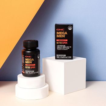 [GNC] 메가맨 임팩트 (500mg 180정 90일분) 총90일분_56736[36239980]