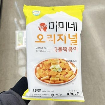 홍대 미미네 오리지널 국물 떡볶이 570g 89896