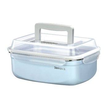 KOMAX 컬러 스텐킵스 직사각 3L 핸들형 주방용품