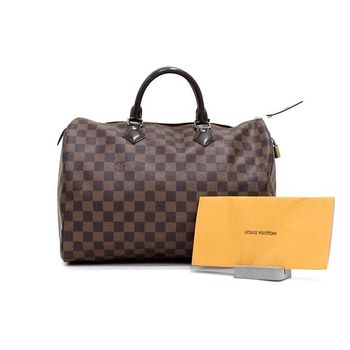 [중고] 루이비통 스피디 35 다미에 에벤 캔버스 토트백 N41363 154131143