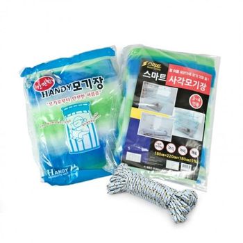 모기장 텐트 휴대용 캠핑 타프 3-4인용