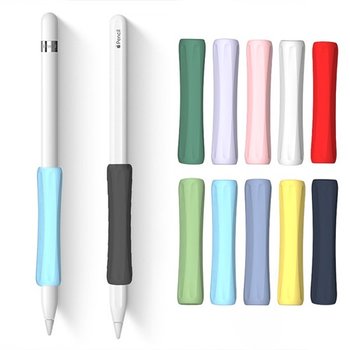 포유 애플펜슬 1세대 2세대 슬림 그립 홀더 실리콘 케이스