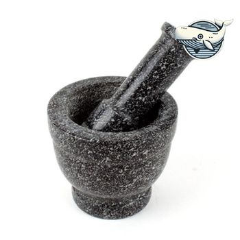 작고 귀여운 돌 절구 깨기 마늘 조리 도구