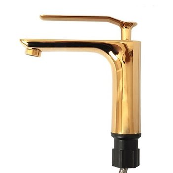 골드세면수전 수도꼭지 원세디자인 골드원홀이용 세면대수도 세면대 원홀수전 원홀세면대 세면기