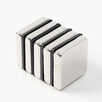 사각 자석 5개입 20x20x5mm 미니 소형 문구 큐브 네오디뮴 강력 네모 칠판