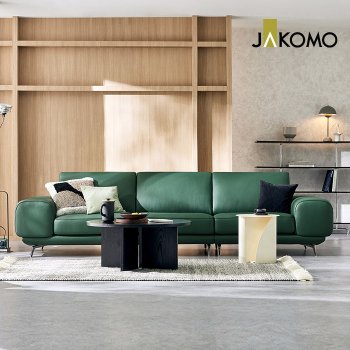 [네이버페이 3만원 증정]르마스Ⅰ 4인 슈렁큰 천연면피 소가죽 소파