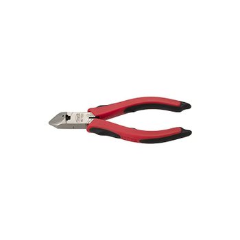 [해외] 트네(TONE) 비스듬한 니퍼(마스터 그립 타입) NN-125G 레드 132mm 전체 길이
