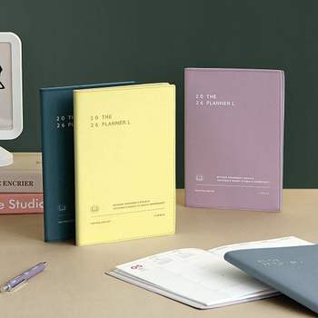 아이코닉 QE11HC22 2026 더 플래너 L 먼슬리 다이어리 스케줄러 PVC커버