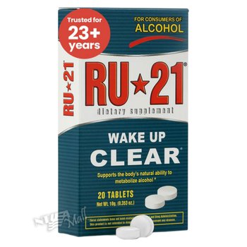 [해외] 알유21 웨이크업 클리어 비타민 20정 미국제조 RU-21