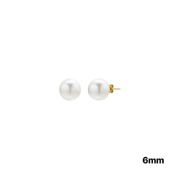18k 로아스 스와로브스키 진주귀걸이6mm