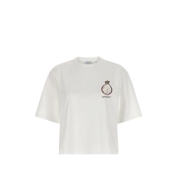 로얄 크라운 프린트 티셔츠 151672468