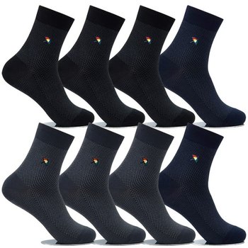 남성정장양말 중목 8켤레 AP5546 남자면양말 구두양말