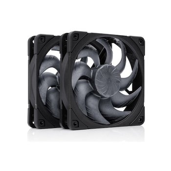 NOCTUA NF-A12x25 G2 PWM Sx2-PP chromax.black (2팩)
