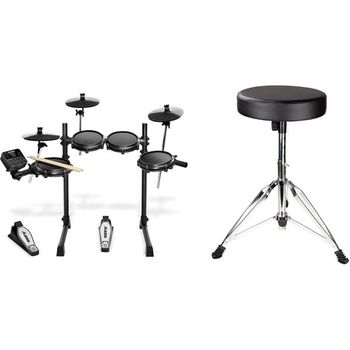[해외] 영국 알레시스 전자드럼 Alesis Drums Turbo Mesh Kit  Seven Piece Electric Drum Set With 100